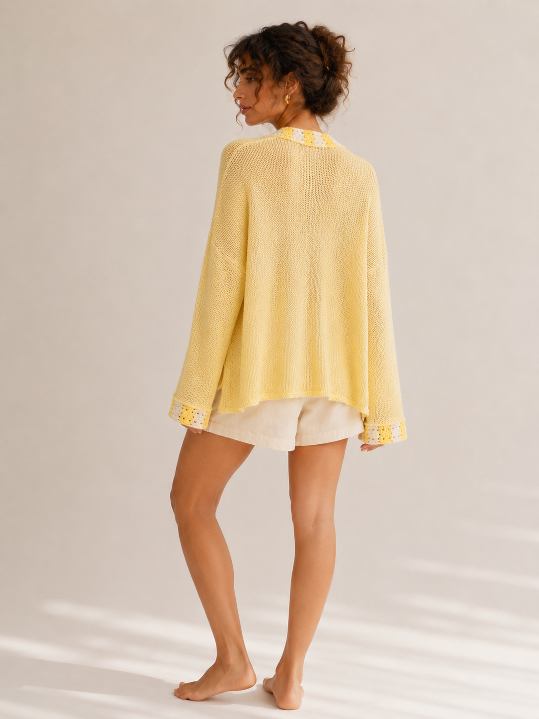 The Lemon Cream Cardigan