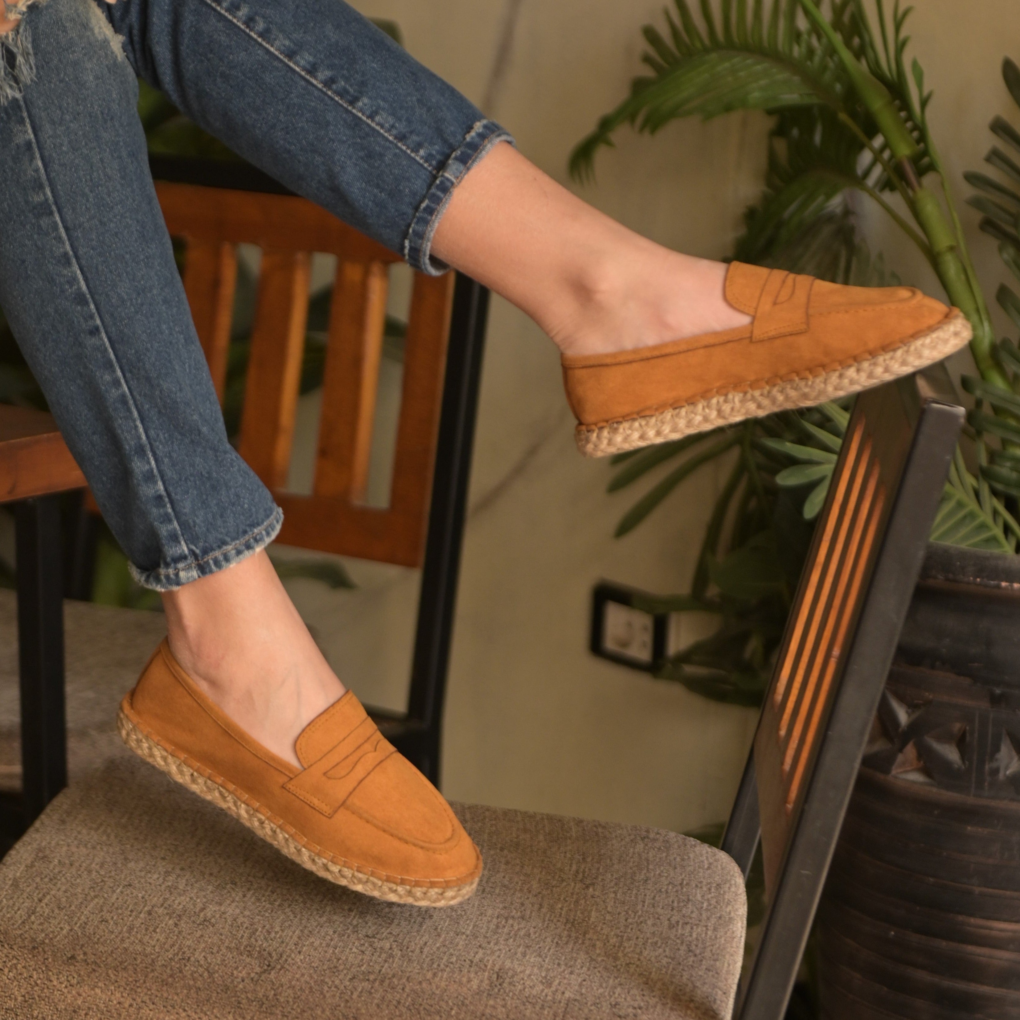 Havane Loafer Espadrilles