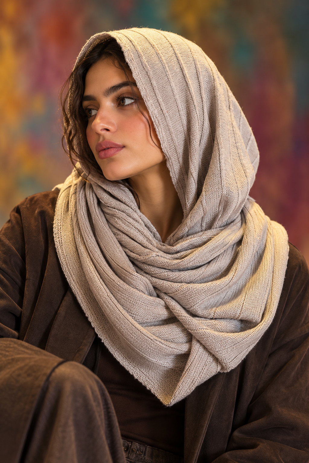 The Softline Hood Scarf