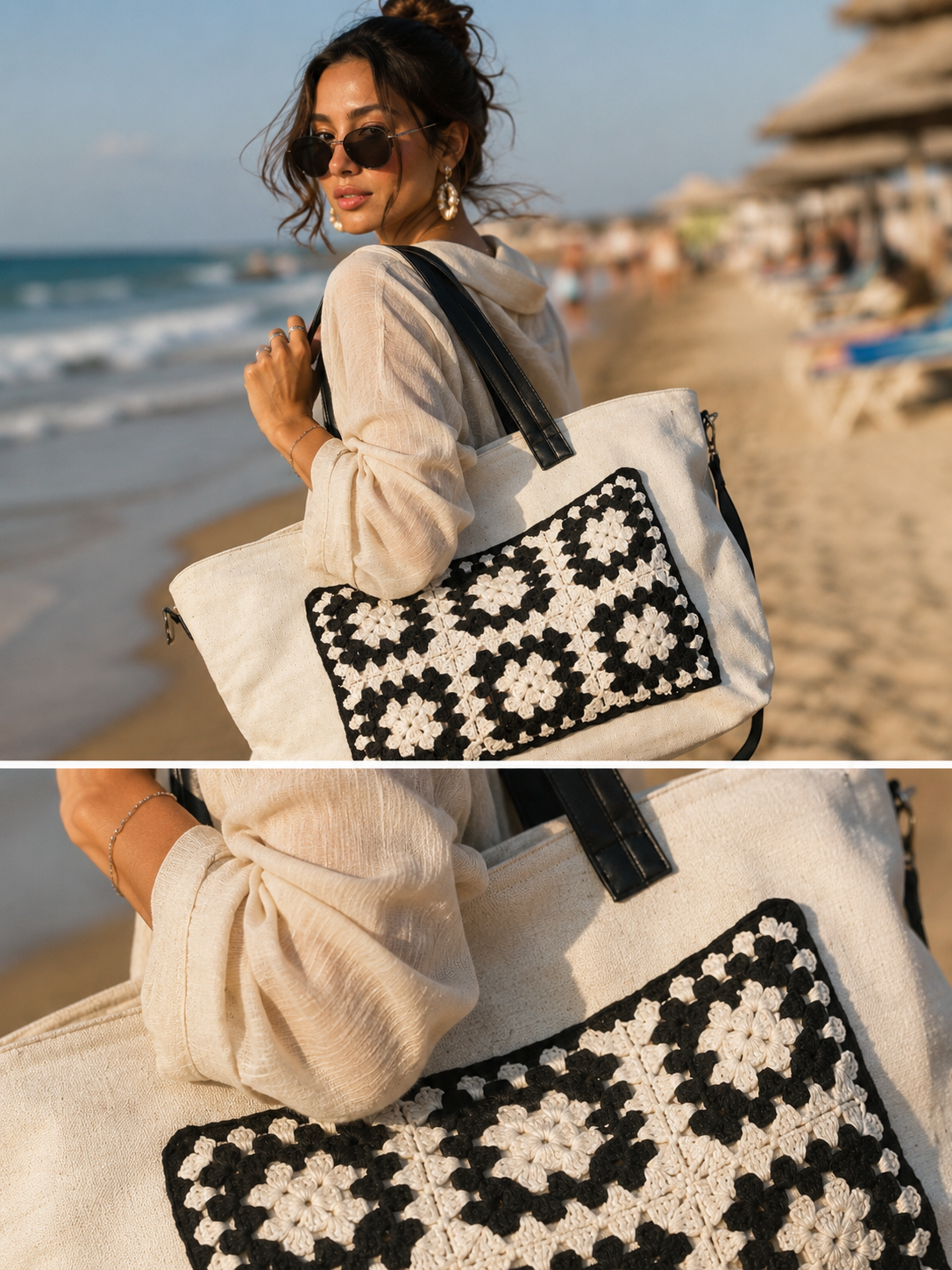 Noire Coast Tote