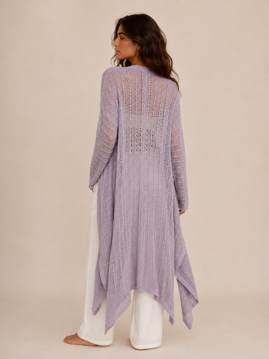 The Lilac Veil Cardigan