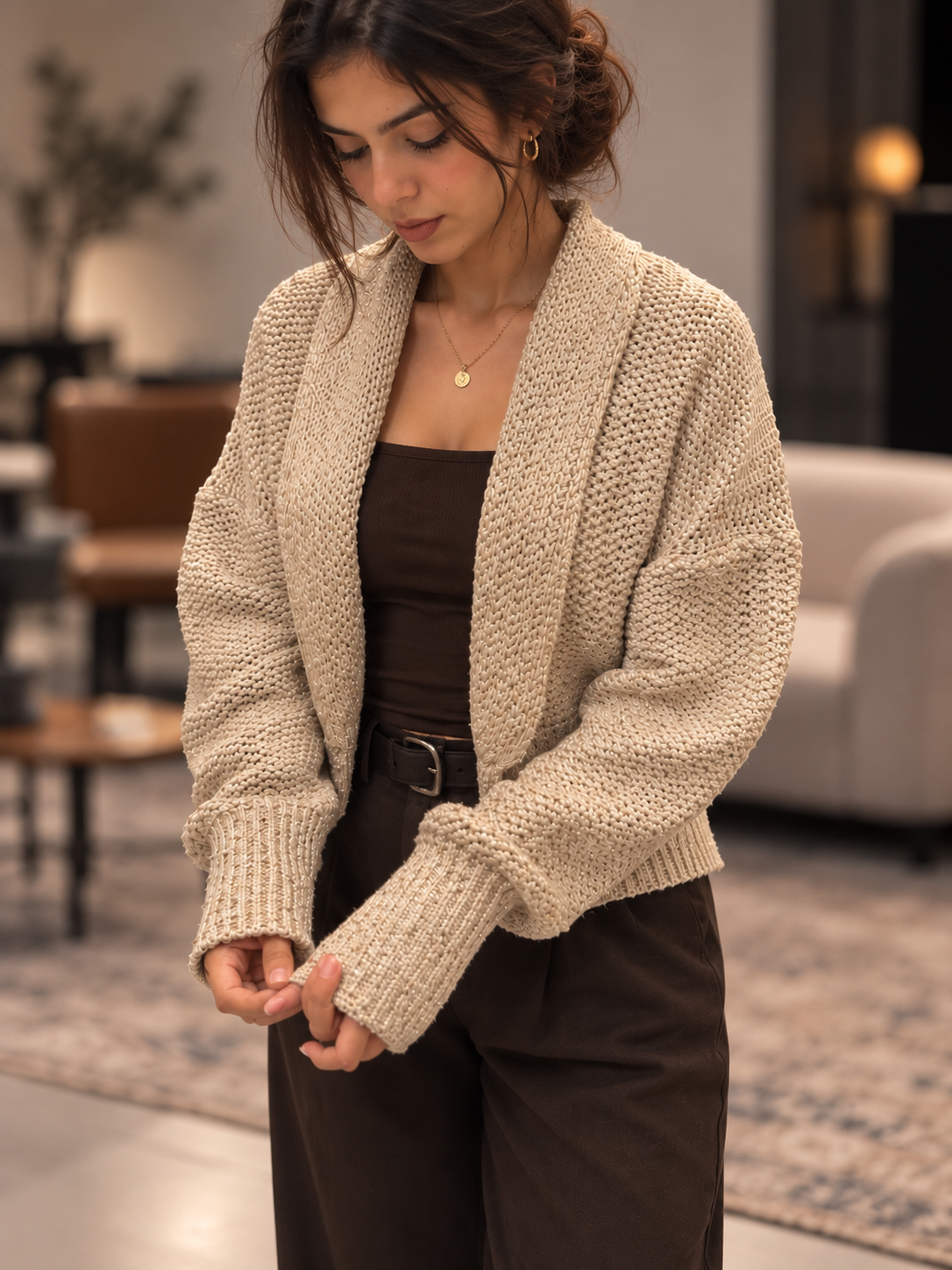 The Shimmerfold Knit