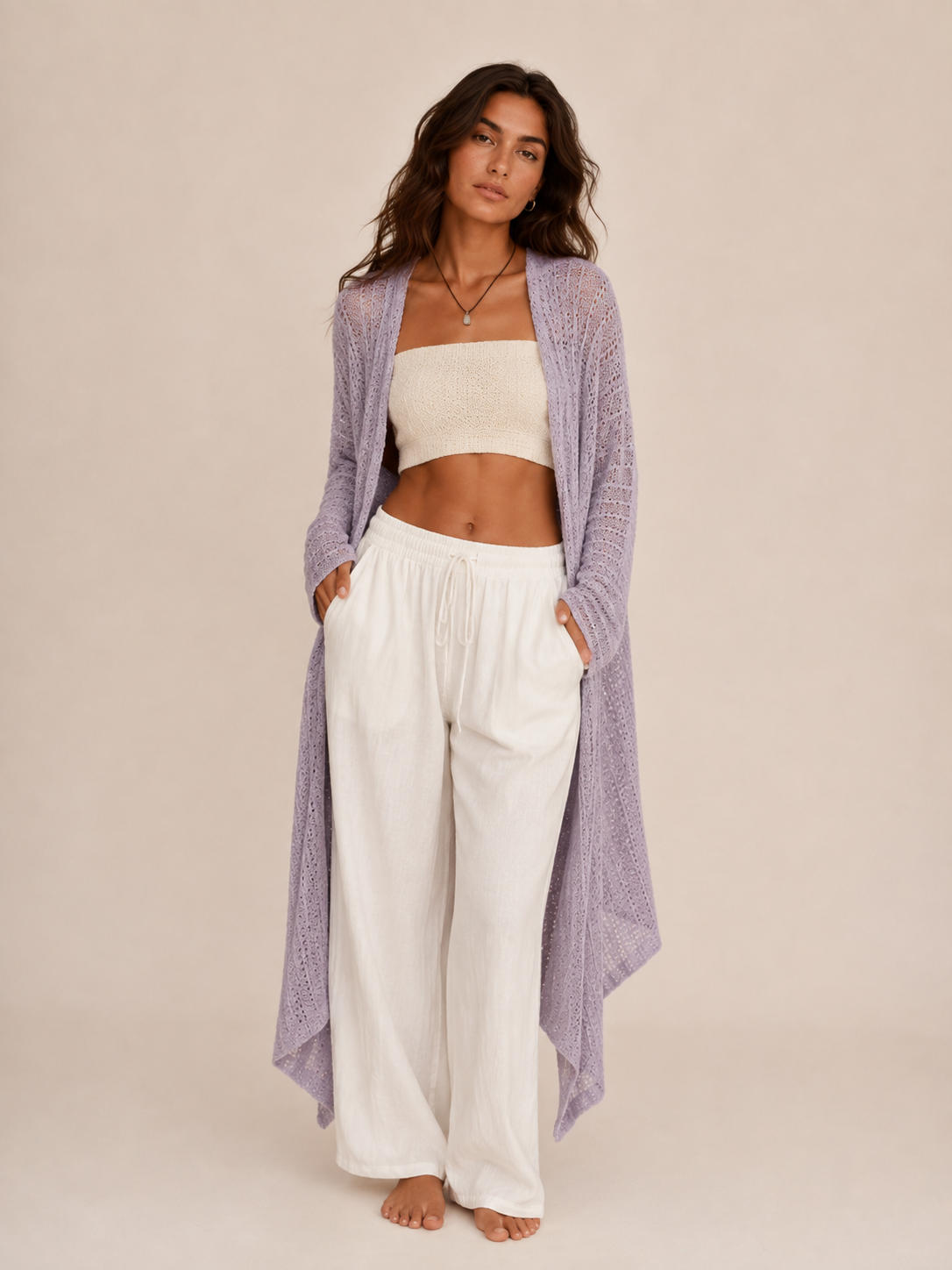 The Lilac Veil Cardigan