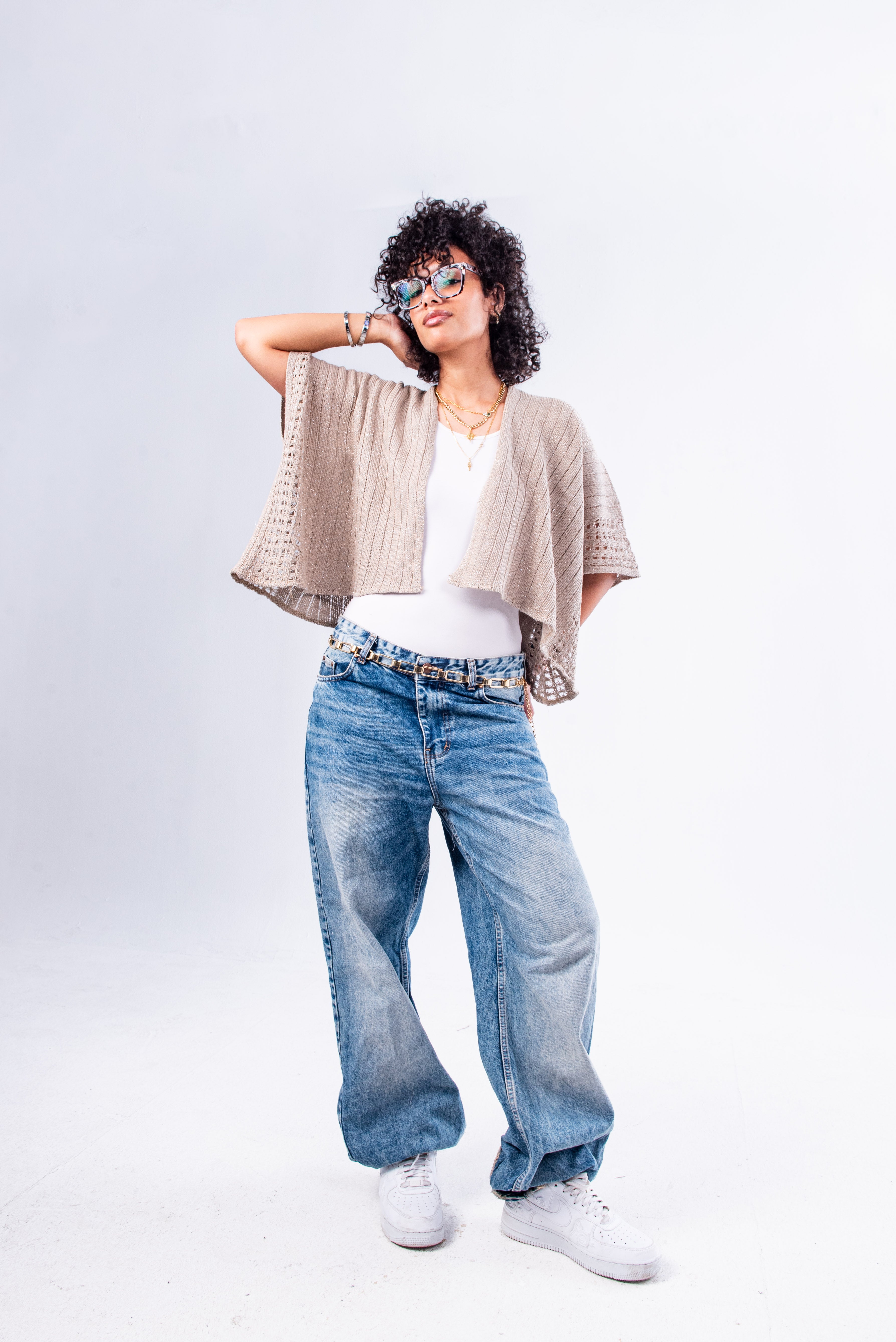 Twill in Beige.